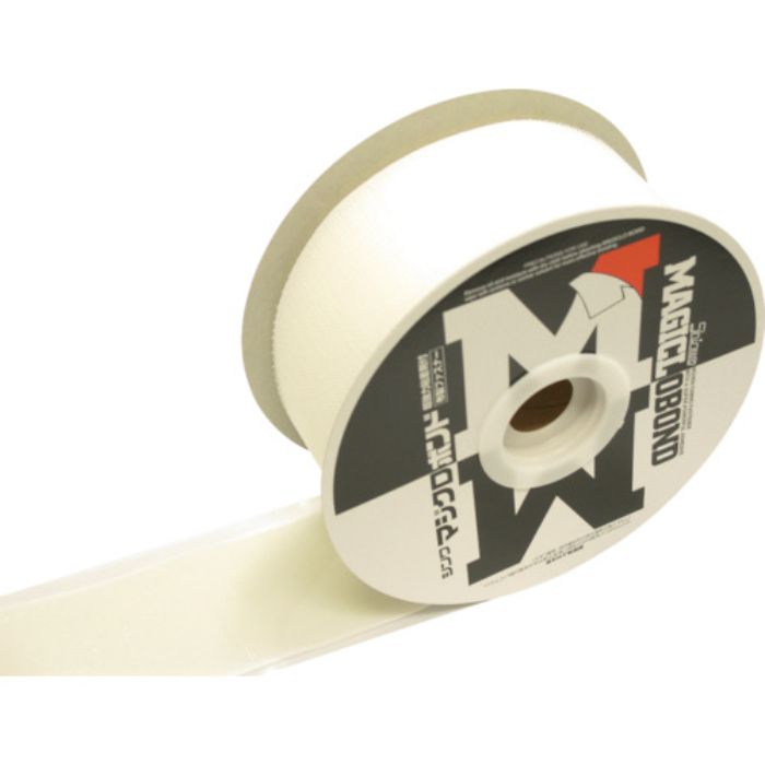 Shinwa マジクロボンド オス 強粘着付 50mm×5m 白(Tcode:3666221)