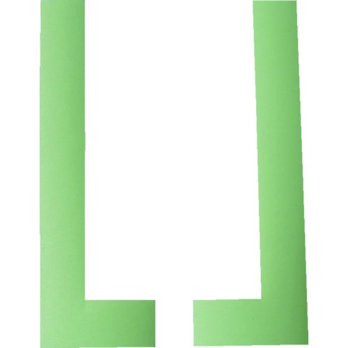 セーフラン 階段用蓄光ステッカー(5対セット)230×76mm(Tcode:2068996)