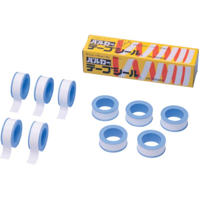 バルカー テープシール 0.2mm×25mm×10m (12巻入)(Tcode:1144626)