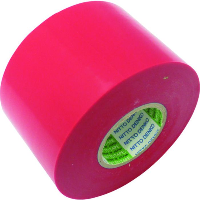 日東 ビニールテープNo.21S 0.2mm×75mm×20m 赤 2巻入り(Tcode:1141277)