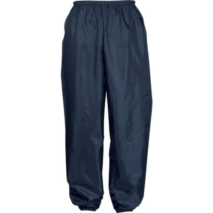 カジメイク ポリエステルパンツ(裾ゴム付) ネイビー L(Tcode:8110595)