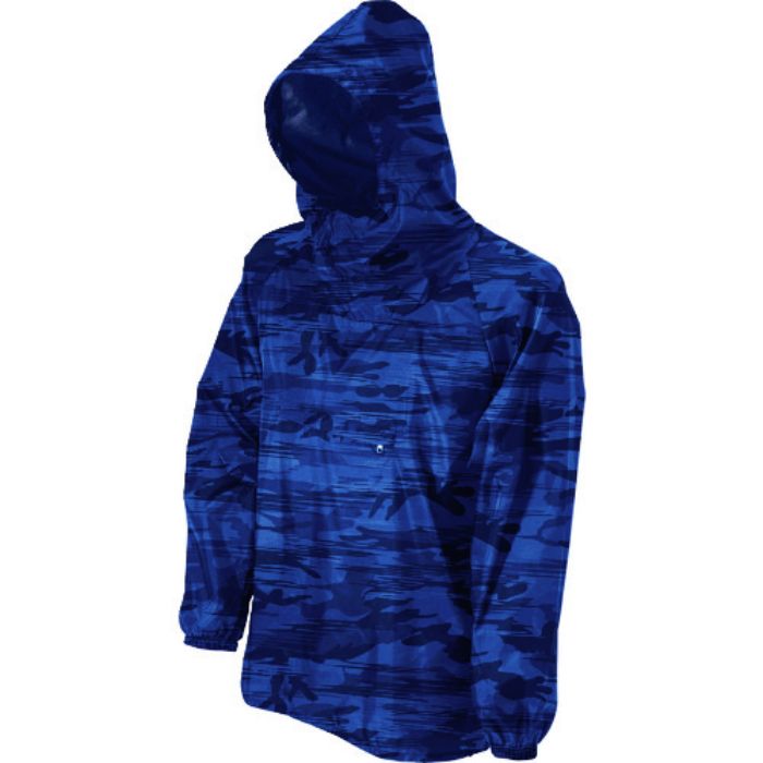 カジメイク 2274 迷彩ヤッケ ブルーカモ L(Tcode:1525654)