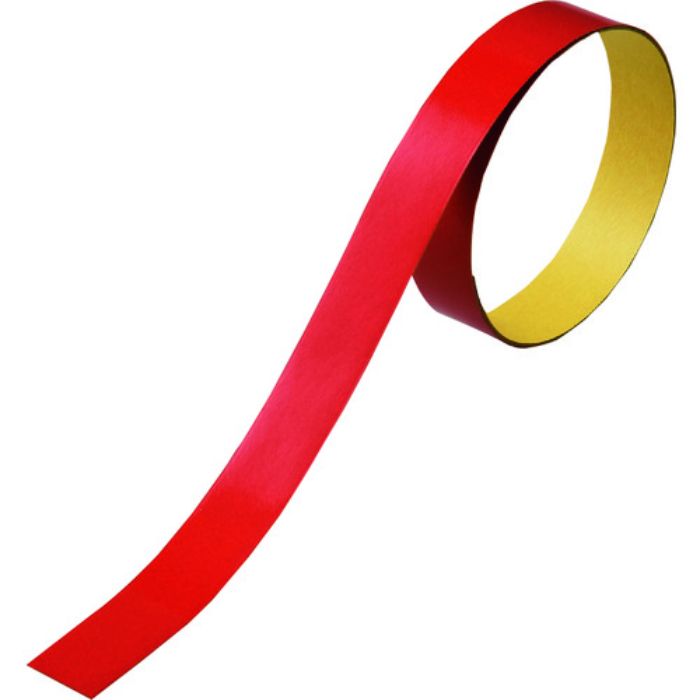 緑十字 ヘルメット用ラインテープ(反射) 赤 HL-B(大) 15mm幅×700mm 10本組(Tcode:1067945)