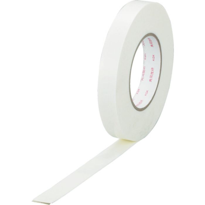 KGK 発泡体基材両面テープ 瞬間接着タイプ ホワイト 幅20mm×長さ10m 厚さ1mm(Tcode:3226867)