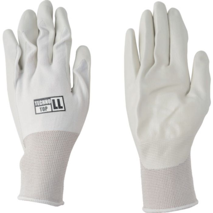 川西 テクノトップ グレー 1P LLサイズ(Tcode:8548489)