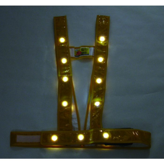 ミズケイ LEDタスキ型安全ベスト「光るんです」(Tcode:1157212)