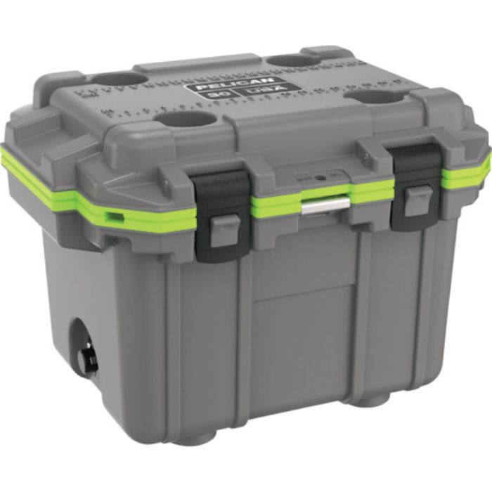 PELICAN 30QT エリートクーラー ダークグレーXグリーン(Tcode:3378272)