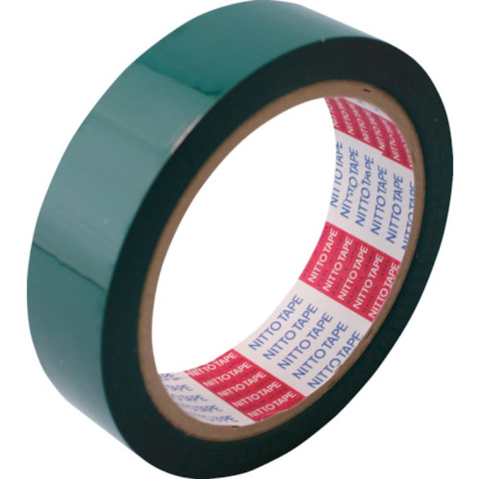 日東 電気絶縁用ポリエステル粘着テープ No.31C 基材厚み25μ×19mm×50m 緑(Tcode:2522915)