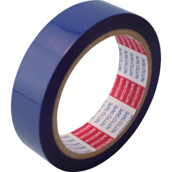 日東 電気絶縁用ポリエステル粘着テープ No.31C 基材厚み25μ×25mm×50m 青(Tcode:2522908)