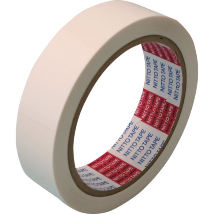 日東 電気絶縁用ポリエステル粘着テープ No.31C 基材厚み25μ×25mm×50m 白(Tcode:2522917)