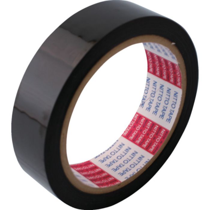 日東 電気絶縁用ポリエステル粘着テープ No.31C 基材厚み25μ×30mm×50m 黒(Tcode:2522920)