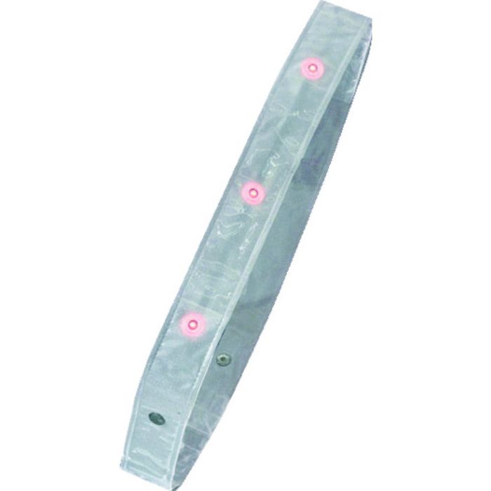 ミズケイ たすき LED付き反射タスキ たすけ帯 ホワイト(Tcode:1952969)