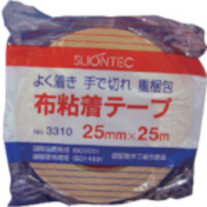 SLIONTEC 布粘着テープ25mm(Tcode:1366329)