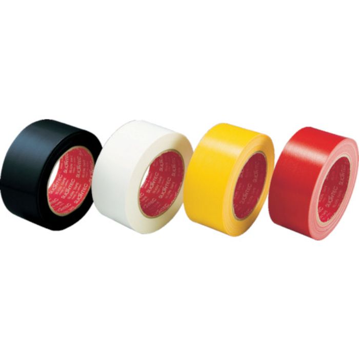 SLIONTEC カラー布粘着テープ50mm ホワイト(Tcode:3827232)