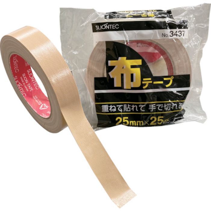 SLIONTEC 布粘着テープ25mm(Tcode:3753247)