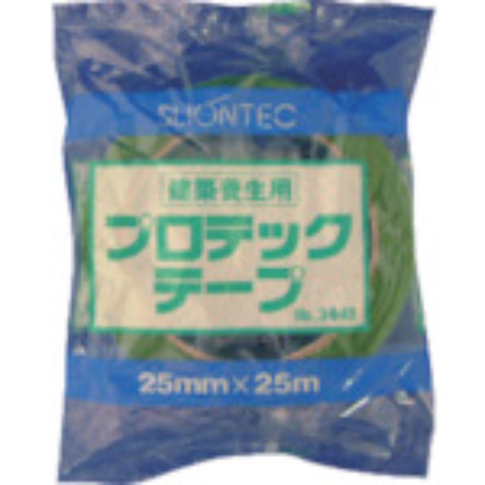 SLIONTEC プロテックテープ 25mm×25m グリーン(Tcode:1366332)