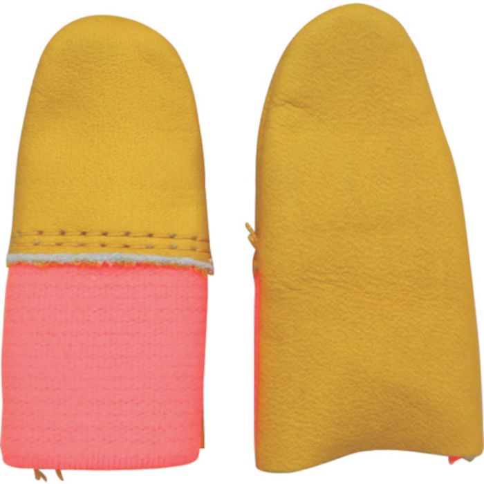 ウインセス 牛革指サック 女性 親指用 オレンジ(Tcode:2558514)