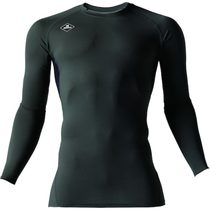 バートル 長袖エアーフィット4070-68-XL ミルスグレー(Tcode:3848970)