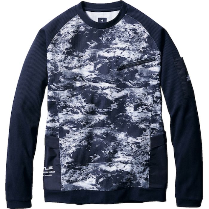 バートル エンジニアシャツ 4080-73-XL ブラックウッド(Tcode:4235263)