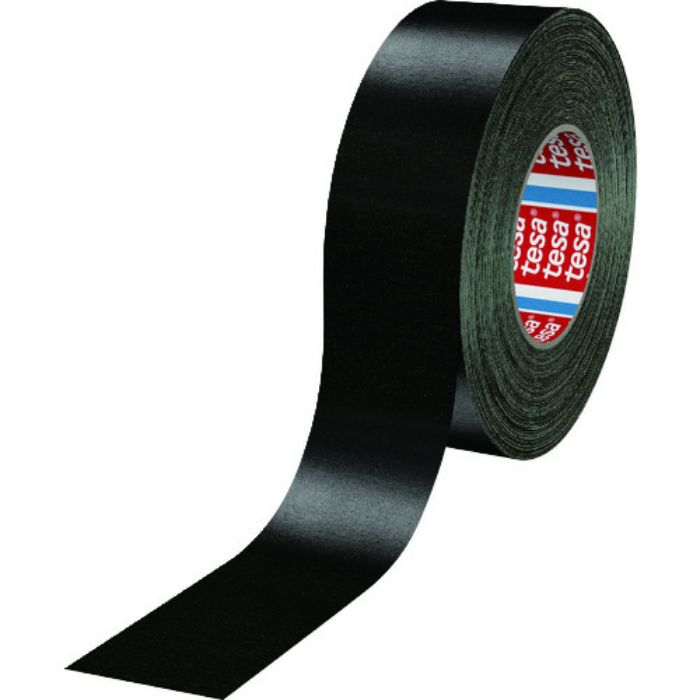 tesa 補修用布テープ 黒 25mmx25m(Tcode:1608073)