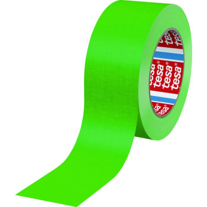 tesa 補修用布テープ 蛍光グリーン 25mmx25m(Tcode:1608079)