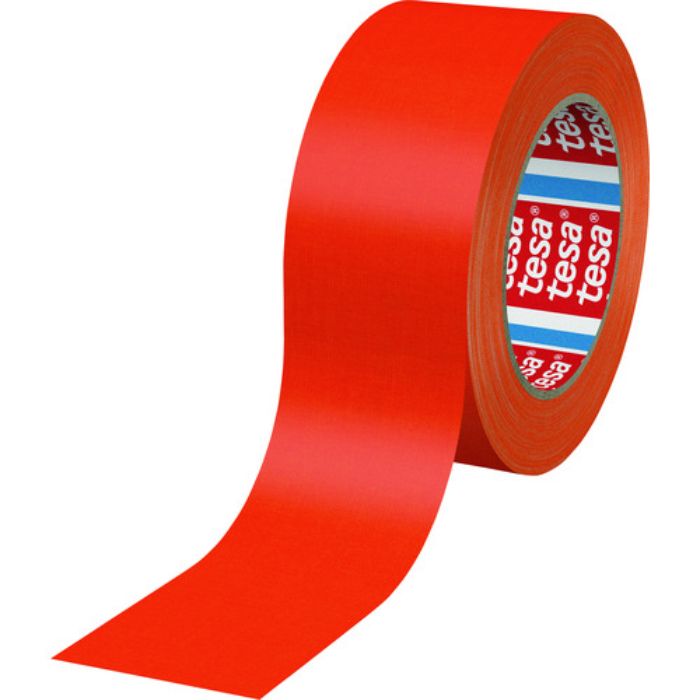 tesa 補修用布テープ 蛍光オレンジ 25mmx25m(Tcode:5357122)