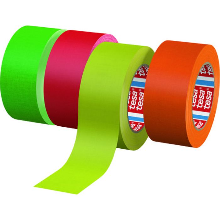 tesa 補修用布テープ 蛍光ピンク 50mmx25m(Tcode:5357116)