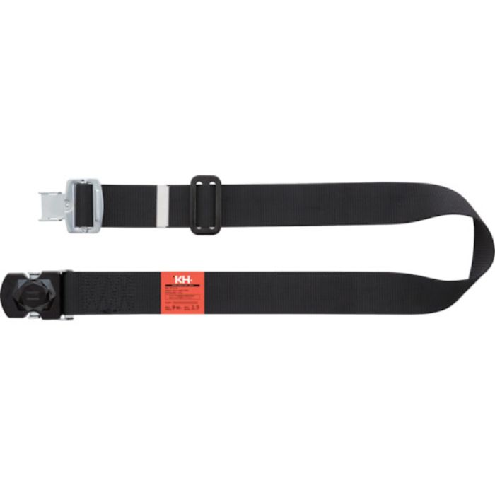 KH ワンタッチバックル胴ベルト 1400mm 黒/黒(Tcode:8199266)