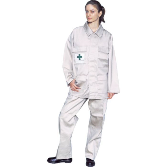 日本エンコン プロバン[[R上]]耐熱防炎服 上衣 着丈79 サイズLL(Tcode:8192901)