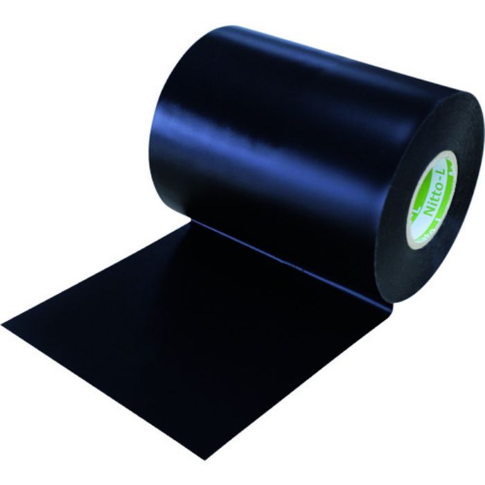 日東エルマテ 日東エルマテリアル 塩化ビニル系防食テープ NO.51LS 0.4mm×100mm×10M ブラック(2巻入り)(Tcode:2066875)