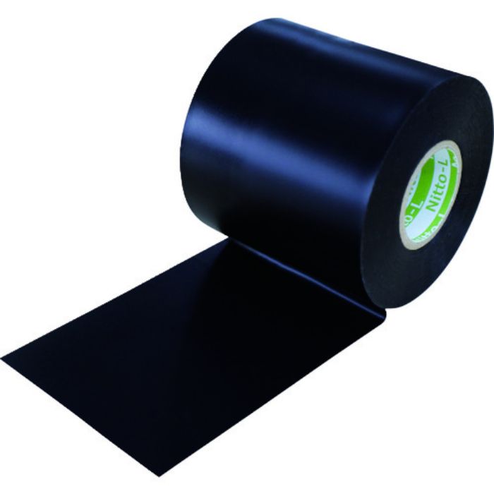 日東エルマテ 日東エルマテリアル 塩化ビニル系防食テープ NO.51LS 0.4mm×75mm×10M ブラック(2巻入り)(Tcode:2066874)