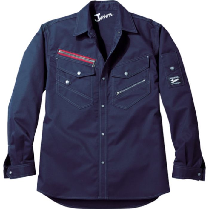 Jawin ナガソデシャツ Sサイズ ネービー(Tcode:8557271)