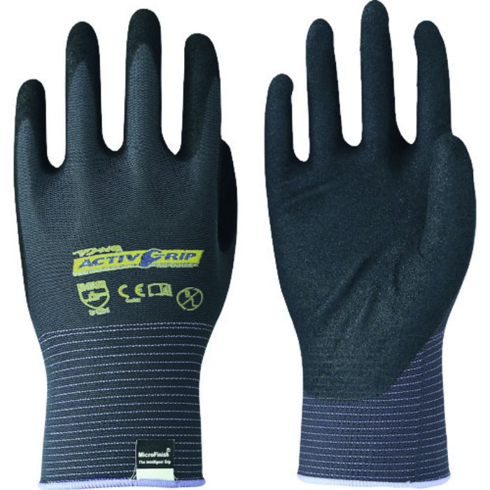 トワロン ニトリル背抜き手袋 ActiveGrip Advance 9/L(Tcode:1024600)
