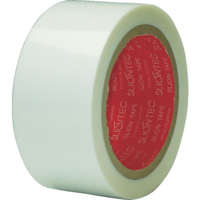 SLIONTEC ポリエステル粘着テープ 25mmX50m 白(Tcode:4974824)