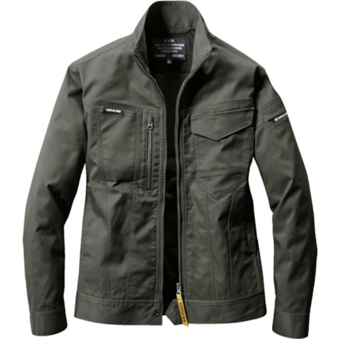 バートル ジャケット 6201-14-L ミルスグリーン(Tcode:4251615)