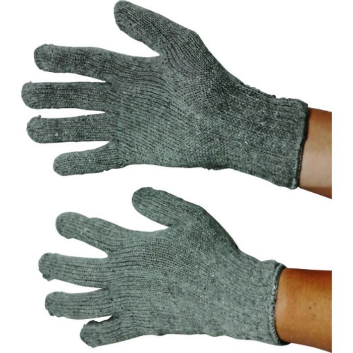 富士手袋 綿特軍手 グレー(Tcode:2283306)