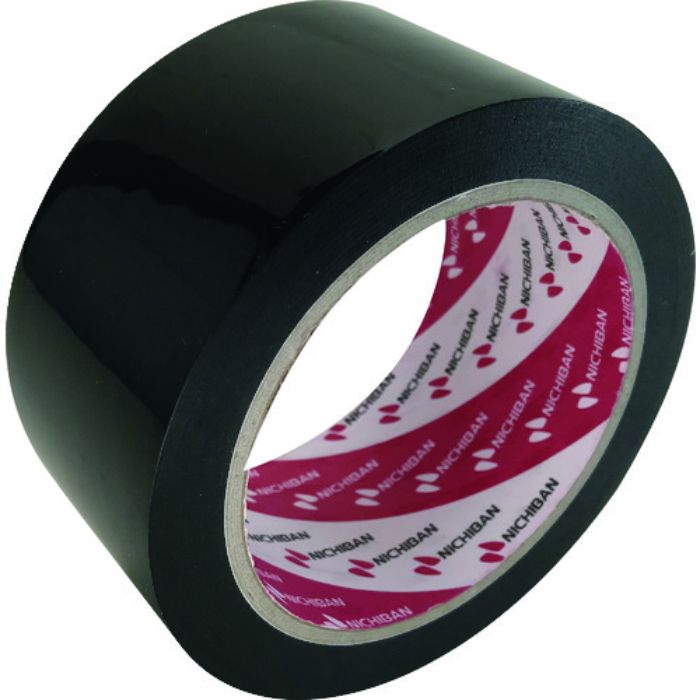 ニチバン PANFIXカートンテープ640黒 50mm×50m(Tcode:1342660)