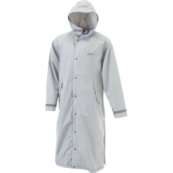 カジメイク エントラントレインコート シルバー L(Tcode:8110685)