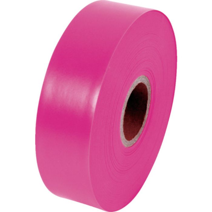 シンワ マーキングテープ 30mm×100m 蛍光ピンク(Tcode:8252429)