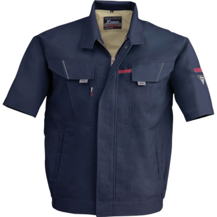 ジーベック 半袖ブルゾン7561-10-3L(Tcode:8616474)