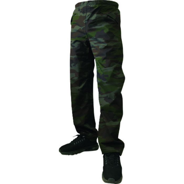 カジメイク ストレッチシールドパンツ グリーンカモ S(Tcode:1147240)