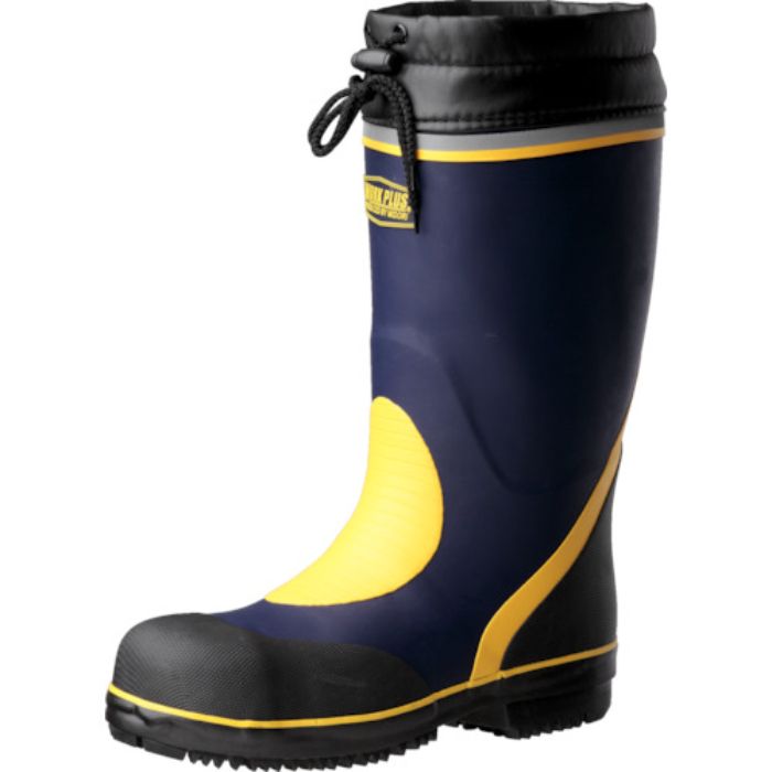 ミドリ安全 防寒用安全長靴 777防寒ネイビー 24cm(Tcode:8572000)