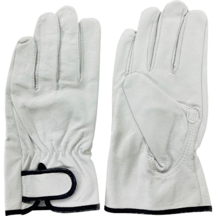 ラッキーワーカー 豚革クレストマジック 806 L 白(Tcode:4953867)