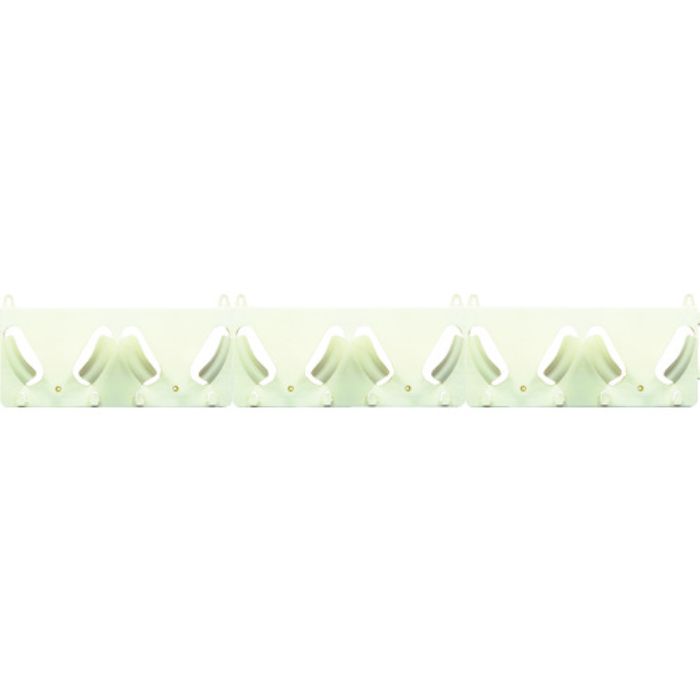 タニザワ ヘルメットラック ST#820N エコラック 6個掛け用(アイボリー)   (Tcode:1142913)