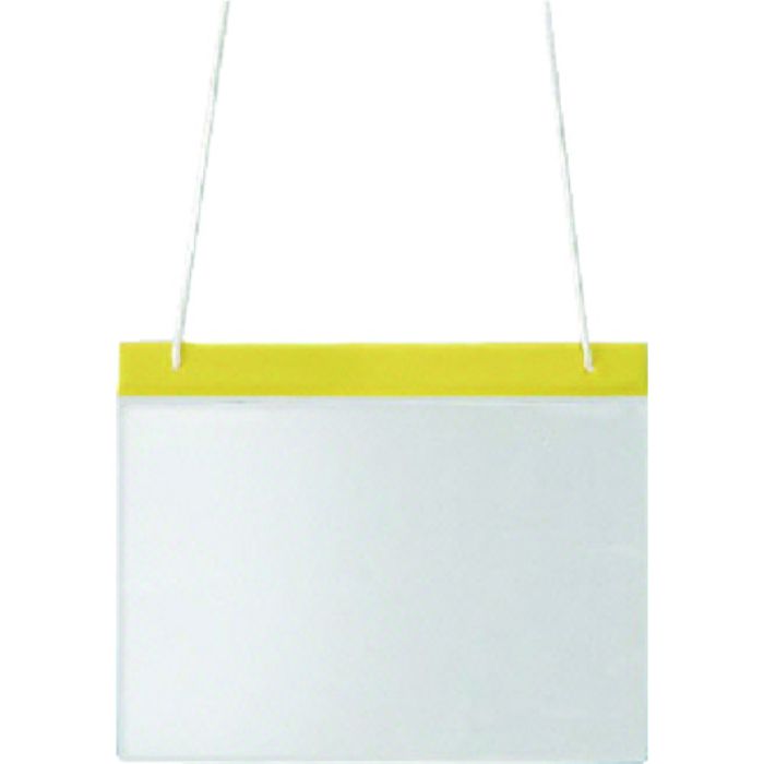 ユニット ポケット式役割ホルダー 黄 塩ビ 250×314(Tcode:7432721)