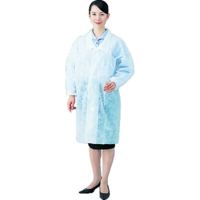 AS ディスポ白衣 M(Tcode:8286491)