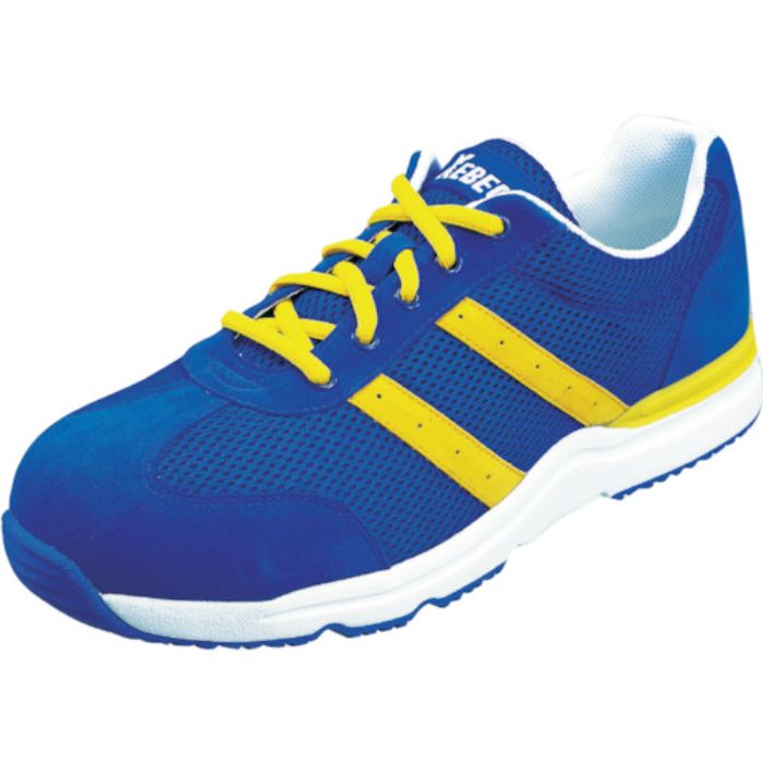 ジーベック めちゃ軽セフティシューズ 85110 ブルー 24.0CM(Tcode:7527454)