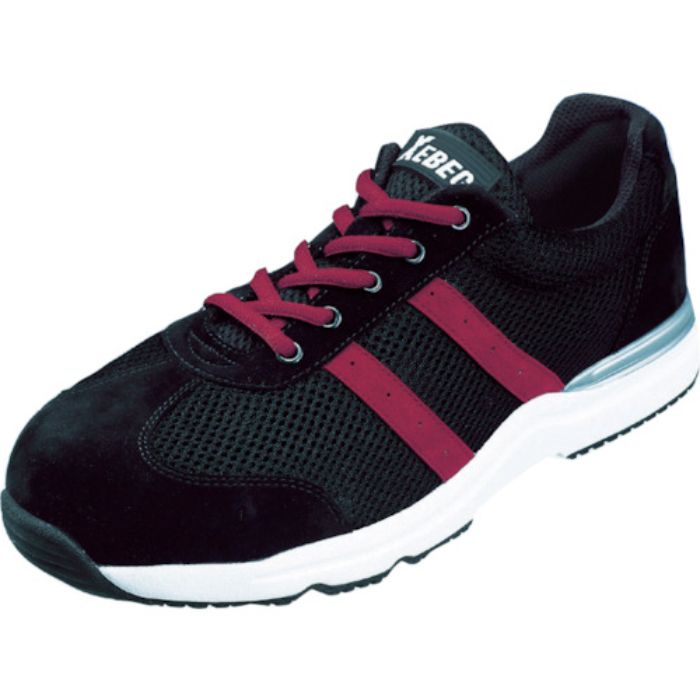 ジーベック めちゃ軽セフティシューズ 85110 ブラック 22.5CM(Tcode:7527683)