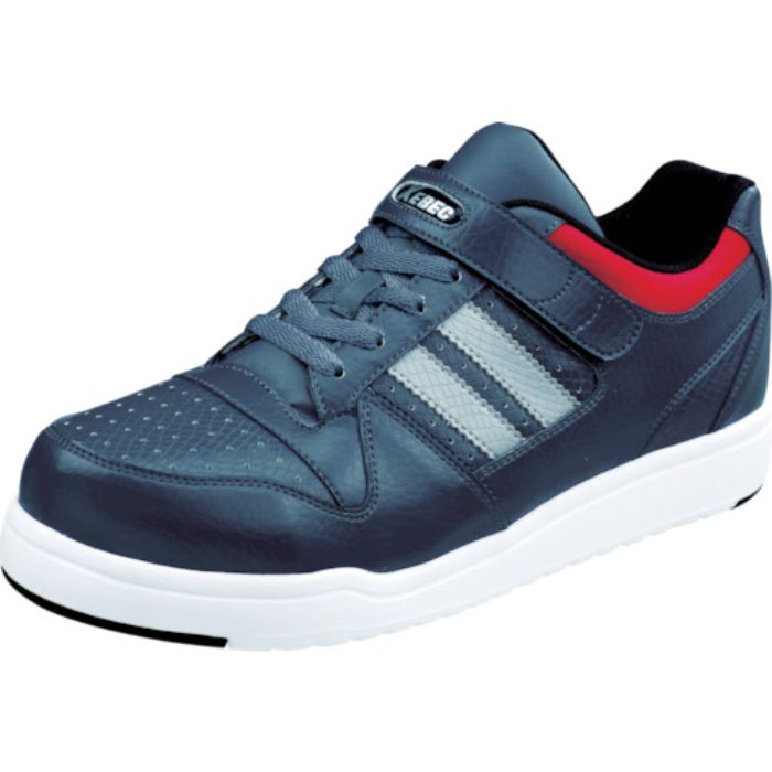 ジーベック スーパーめちゃ軽セフティシューズ チャコールグレー 23.0CM(Tcode:7527829)