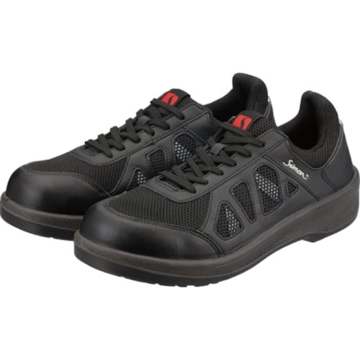 シモン プロスニーカー 短靴 8911ブラック 22.0 黒(Tcode:3539692)